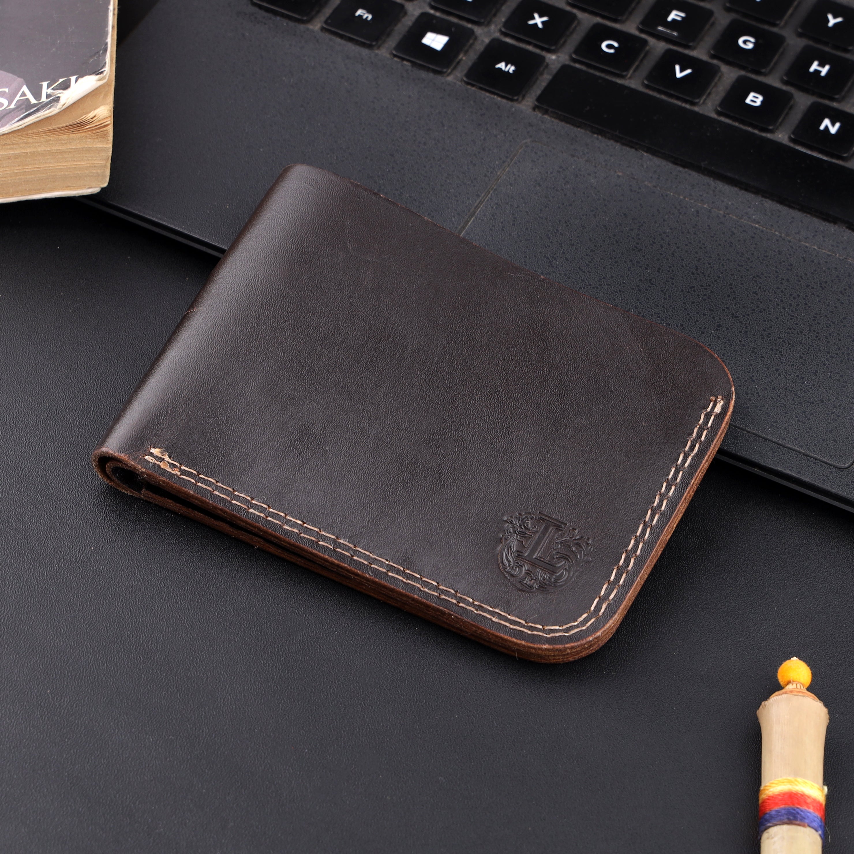 VESSEL Z - TRADIONAL COFFEE LEATHER WALLET VOL-01