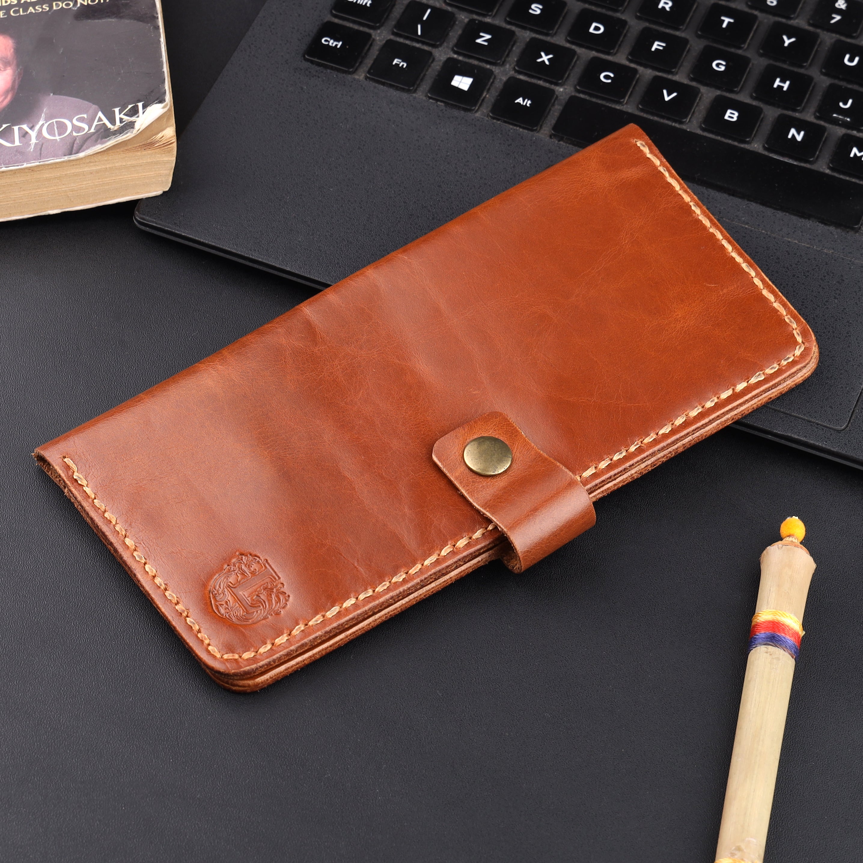 RETRO GENUINE LEATHER PURSE/WALLET VL-001 NEW